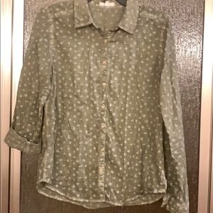 Maurices button up top ladies M